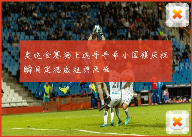 奥运会赛场上选手手举小国旗庆祝瞬间定格成经典画面